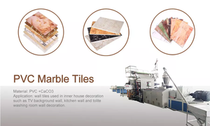 Niedriger Preis PVC-Marmorplatten-Extrusion maschine UV-Film platten herstellungs maschine - Product Image 6