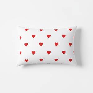 Juego de Funda Nórdica Moderna 100% Algodón con Fundas de Almohada, Diseño de Corazones Rojos para Decoración de Dormitorio - Product Image 4