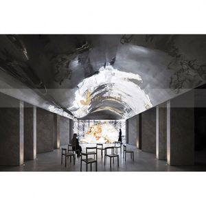 ANN1189 ASTM Certified 304 Stainless Steel <b>Mirror</b> Ripple Embossed Decorative Metal <b>Panels</b> with 2B Surface Finish - Product Image 3