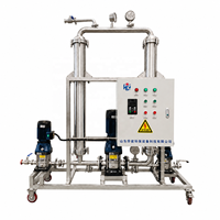 Filtre à membrane céramique HCCM en acier inoxydable à échelle pilote avec réservoir sous pression pour utilisation en laboratoire, réutilisation de l'eau, 110V/220V/380V