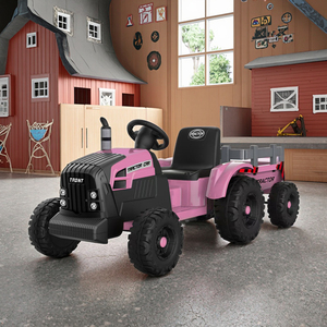 <span class=keywords><strong>Tracteur</strong></span> électrique à 6 roues pour enfants 12v grande taille <span class=keywords><strong>jouet</strong></span> de voiture télécommandé pour enfants de 2 à 4 ans fabriqué en plastique durable - Product Image 3