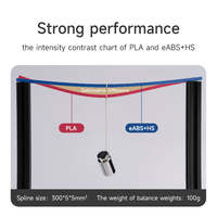 Pour ESUN haute qualité 1KG 1.75mm ABS + HS Filament 3D fabriqué à partir de matériau PLA de qualité supérieure