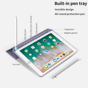 Nuevo <span class=keywords><strong>iPad</strong></span> 7th Generation 10,2 "con portalápices Slim Lightweight Stand Cover Auto Wake/Sleep para <span class=keywords><strong>Apple</strong></span> <span class=keywords><strong>iPad</strong></span> A2197 - Product Image 4