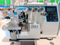 Machine à surjeter industrielle informatisée Jack C5C 4 5 6 fils, 2 aiguilles, point surjet, machine à coudre surjeteuse