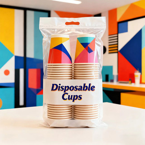 Livraison rapide, fournisseur chinois le plus vendu, gobelet en papier biodégradable personnalisé de qualité supérieure 12 oz, prix bas - Product Image 2