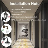 Portalámparas OLIP con Sensor de Movimiento PIR E26 E27, Ajustable, Encendido/Apagado Automático, Control de Iluminación Nocturna para Sótanos, AC