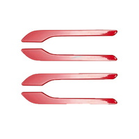 Protector de Manijas de Puerta ABS en Varios Colores para Tesla Model 3/Y, Acabado Mate o Brillante, Fibra de Carbono, Rojo, Blanco, Negro, Fácil de Aplicar