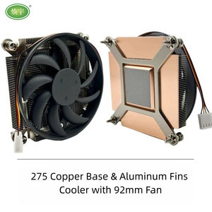 Refroidisseur de processeur ultra fin à profil bas pour <span class=keywords><strong>Intel</strong></span> LGA <span class=keywords><strong>1700</strong></span>/<span class=keywords><strong>1200</strong></span>/115X, base en cuivre pur avec ventilateur silencieux à roulement à billes - Product Image 5