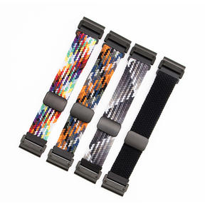 Bracelet <span class=keywords><strong>de</strong></span> <span class=keywords><strong>montre</strong></span> en nylon élastique ShanHai <span class=keywords><strong>22</strong></span> 26MM pour Garmin Fenix 7/7X/6X/6 Pro/5X/5 Plus/Epix/Instinct Bracelet à boucle magnétique - Product Image 1