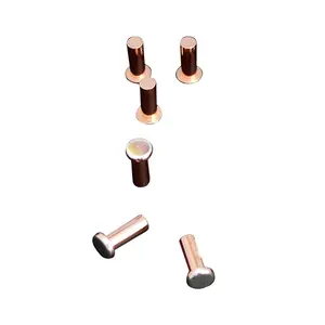 Electrical Contact Rivets Welding Contact Tip bimetal Copper Composite Contact Point