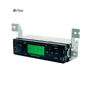 רדיו TOP לרכב יחיד 1 דין נגן MP3 AM FM רדיו AUX כניסת סטריאו אודיו