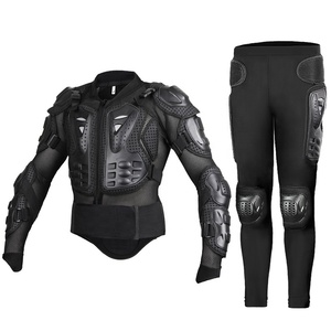 Pe vỏ Motocross Dirt Bike cột sống bánh Armor áo khoác và quần Set - Product Image 4
