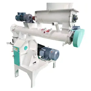 55KW Manual Feed Pellet Machine Model 250 Grinding Plate Produces 8 Tons Per Day Home Use Manufacturing Plant Operates Diesel