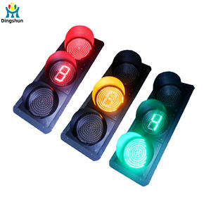 Feux de circulation <span class=keywords><strong>LED</strong></span> pour piétons, feux de signalisation pour les carrefours, signalisation de 400 mm avec minuterie de compte à rebours, sécurité routière, guidage de la circulation - Product Image 6