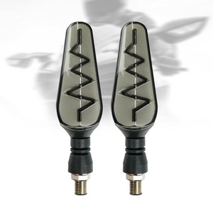 สัญญาณไฟเลี้ยว LED 12V สำหรับรถจักรยานยนต์แบบสองสี - Product Image 4
