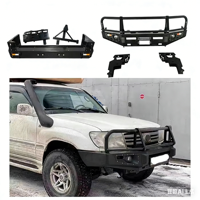Pare-chocs avant et arrière en acier pour Land Cruiser 100, compatible avec la série 100, avec barre de protection