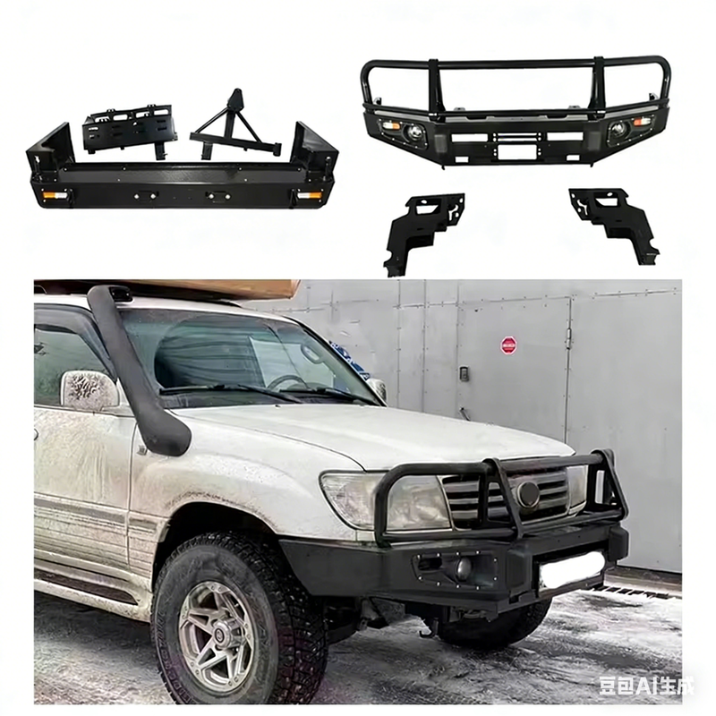 100 Series Front Rear Steel Winch