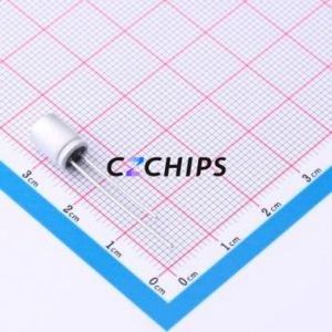 Condensador Sólido HS0E567M0608PC, Componente de Orificio Pasante (THT), D6.3xL8mm 560uF 20% 2.5V 2.5mm - Product Image 2