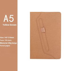 Factory Wholesale Customized Letter Paper 100 Sheets <b>Dotted</b> 2025 Agenda A5 Leather Cover Thread Sewing Bound <b>Notebook</b> - Product Image 4