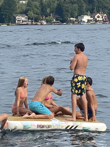 Plateforme aquatique gonflable Summer Best Island Hopper West Marine Paddle North Bote <span class=keywords><strong>Dock</strong></span> - Product Image 3