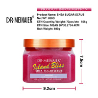 Gommage pour le corps Bain douche Gommage exfoliant pour le corps Hydratant Blanchissant pour toutes les peaux Nettoyage au sel de mer Gommage corporel aux fruits bio