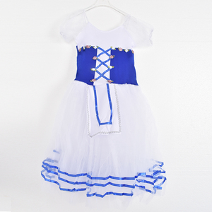 Tutù di balletto per <span class=keywords><strong>bambina</strong></span> in Costume da ballo lungo Ballerina per lo spettacolo del lago del cigno per i bambini - Product Image 4