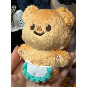 Super mignon thaïlandais beurre ours en peluche Internet célébrité poupée sac à dos chaîne PP coton pour filles meilleurs amis - Product Image 4
