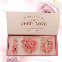 Großhandel Handgefertigte Tiefe Box für Konservierte Rosen, Personalisierbare Designs für Valentinstag, Neujahr, Weihnachten, OEM