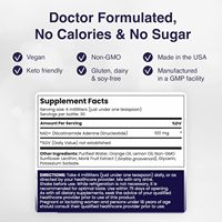 NAD+ liposomale - Supplément liquide de NAD+ à absorption ultra-élevée - Alternative au NMN ou au nicotinamide riboside - Métabolisme énergétique, vitalité