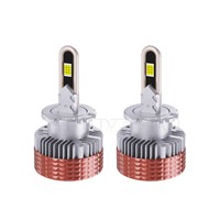 GOODZOOM Faros LED para Autos, Bombillas LED en Forma de U, Serie D, Bombilla LED para Faros Delanteros de Coche, Luces LED para Coche D1S D2S D3S D4S