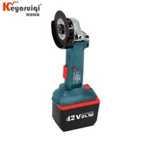 KEYARUIQI Meuleuse d'angle électrique QH-8931, moteur à lévitation magnétique sans balais, 42V 4Ah, kit 1 batterie et 1 chargeur