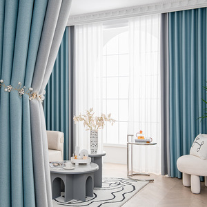 <span class=keywords><strong>Rideau</strong></span> occultant d'isolation <span class=keywords><strong>thermique</strong></span> épais, rideaux acoustiques pour le salon, vente en gros - Product Image 4