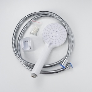 SS3109 низкая цена, лейка для душа Water <span class=keywords><strong>Jet</strong></span> <span class=keywords><strong>3</strong></span>, белый пластиковый ручной душ с держателем для душа и шлангом 1,5 м - Product Image 4