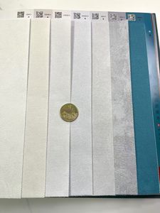 Décoration intérieure moderne gris sans couture polyester tissu charbon actif pour vieux mur rénovation autocollant mural - Product Image 4