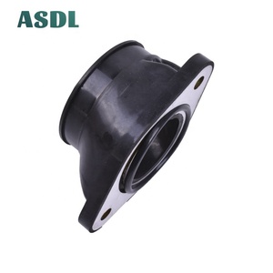 750CC รถจักรยานยนต์เครื่องยนต์คาร์บูเรเตอร์อะแดปเตอร์อากาศ Joint ท่อ Inlet สำหรับ Suzuki <span class=keywords><strong>KCR</strong></span> GSXR750 GSXR 750 - Product Image 5