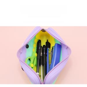 Personalized Colored <strong>Pencil</strong> <strong>Cases</strong> &amp; Cute DIY Charms <strong>Pencil</strong> Bag for Girls School &amp; Office Use - Product Image 4