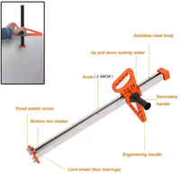 Coupeur de panneau de gypse manuel Portable de haute précision outil de coupe de cloison sèche poignée en acier inoxydable ODM pris en charge pour le bois plastique