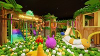 Équipement de jeux d'intérieur pour enfants personnalisé en usine, modules de jeu pour tout-petits sur le thème de la jungle, aire de jeux pour enfants