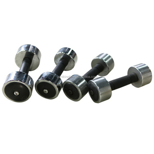Halteres Fixos Cromados com Massagem Rubber Handle Produto Premium para Treino - Product Image 4
