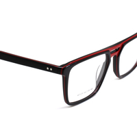 Kacamata Optik Berkualitas Tinggi Model Sara 40125 Bingkai Penuh Klasik Solid untuk Pria, Bahan Asetat, Fashionable, Cocok untuk Pemakaian Sehari-hari