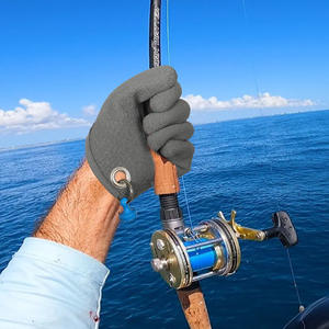 Guantes de Pesca al por Mayor, Antideslizantes, Resistentes a Cortes, Protección para Manos de Pescador, para Agarrar Peces, Carpas, Látex, Caza - Product Image 5