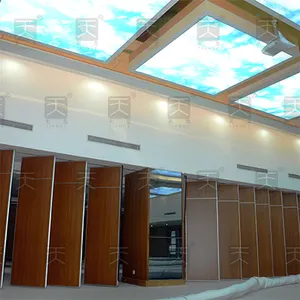 TianGeカスタム可動式音響吸音断熱材音響仕切り壁-バンゲットホール用サウンドパネルルーム