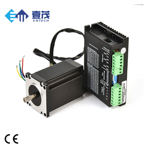 Motor paso a paso híbrido EMTECH <span class=keywords><strong>Nema</strong></span> <span class=keywords><strong>23</strong></span> 57*84mm 2.1 <span class=keywords><strong>Nm</strong></span> con controladores CC 24-50V 2 fases para kit CNC - Product Image 1