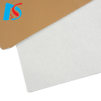 Tissu en similicuir PU pour canapé, tissu en polyester, cuir synthétique PU 0,7 mm