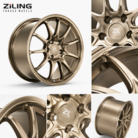 Rines de Aleación Forjados Monobloque de Lujo ZL Compatibles con Toyota Crown de 19, 20 y 21 Pulgadas, Diseño Multirradio Personalizado, Ajuste OEM