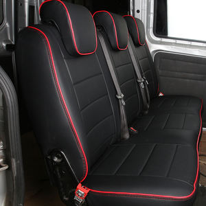 Fundas de asiento de coche de cuero personalizadas al por mayor, protección <span class=keywords><strong>interior</strong></span> resistente al desgaste para Ford Transit para Isuzu Box Truck - Product Image 4