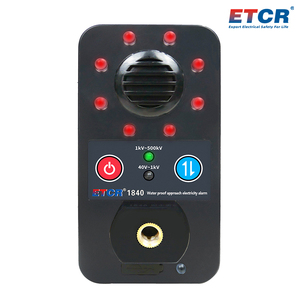 ETCR1840 Alarme d'approche électrique portable étanche IP67 40V-500KV, détection sans contact par induction, alerte sonore et lumineuse, simple - Product Image 3
