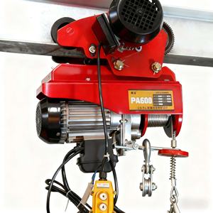 1000Kg Mini Elektrische Takellier Pa500 Pa1200-Lopende I-Beam Draadkabel Reizende <span class=keywords><strong>Trolley</strong></span> Voor Materiaalbehandeling - Product Image 1