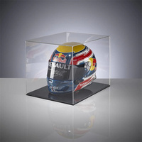 Yageli Vente en gros Boîte de présentation en acrylique transparent pour casque de sport et de course, couleur/taille/logo personnalisables, MOQ 100 pièces, modèle de rangement et d'exposition