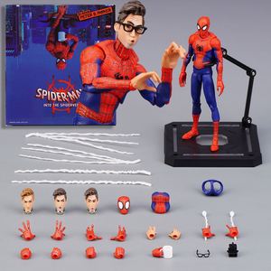 Figurine d'action en plastique Premium QM Studio SV ACTION Spider-Man Into <span class=keywords><strong>the</strong></span> Spider-Verse Fat Peter Parker - Product Image 1